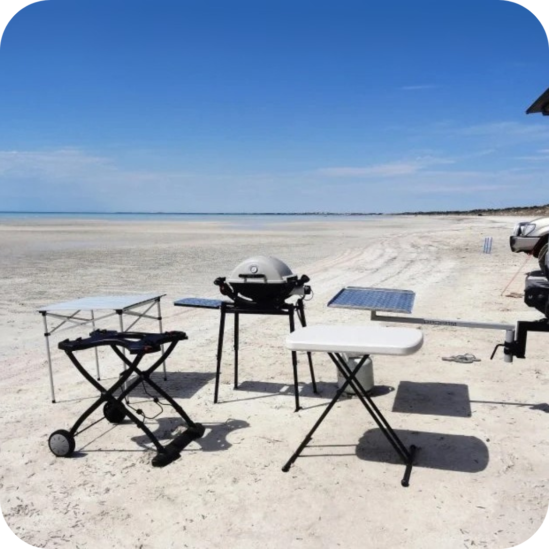 Best Caravan BBQ Setup — BBQ Table vs Trolley & Why It Matters