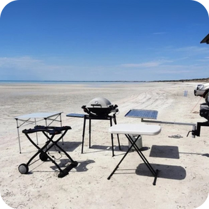 Best Caravan BBQ Setup — BBQ Table vs Trolley & Why It Matters