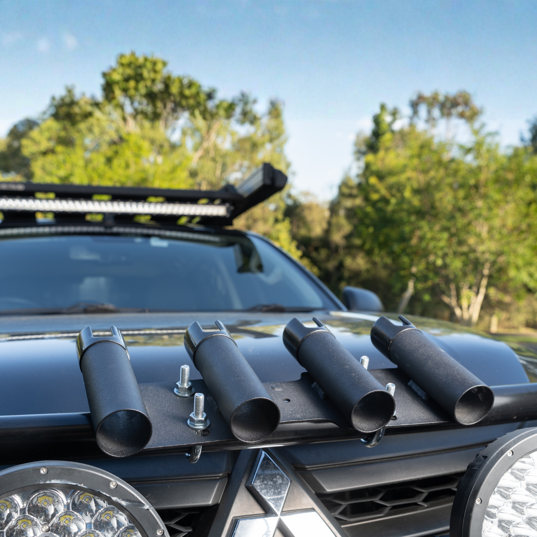 Removable 4 Hole Rod Holder