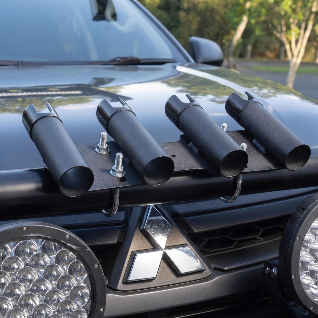 Removable 4 Hole Rod Holder