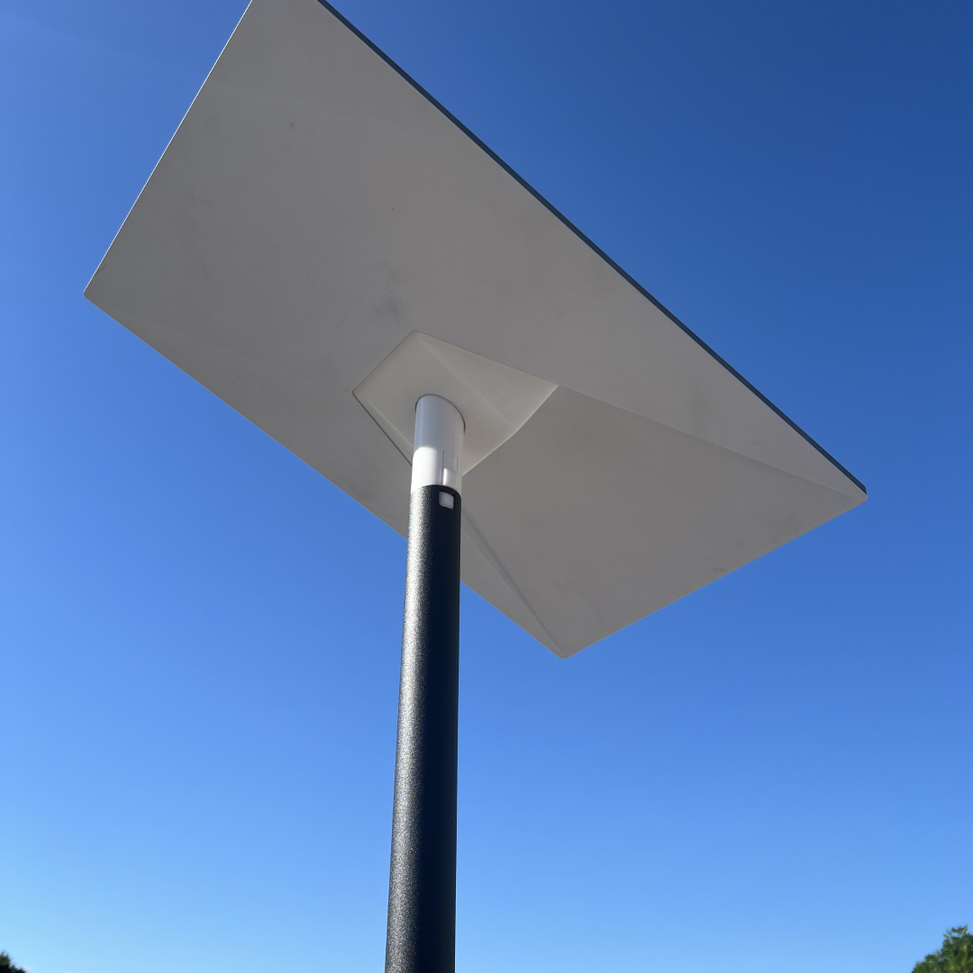 BBQARM Starlink Gen 3 pole adaptor for mounting Starlink Gen 3 dish to telescopic Starlink RV pole