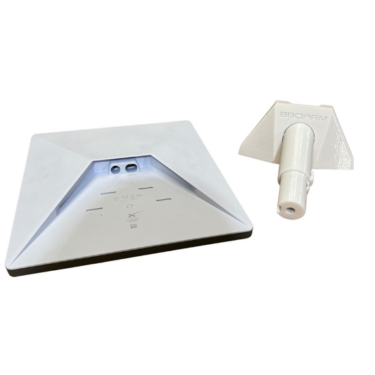 BBQARM Starlink Mini adaptor for mounting Starlink Mini dish to BBQARM Starlink RV pole