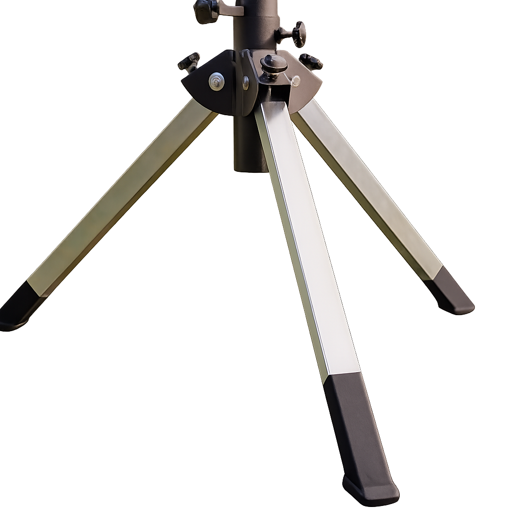 Heavy duty tripod stand for Telescopic starlink rv pole or starlink dish 