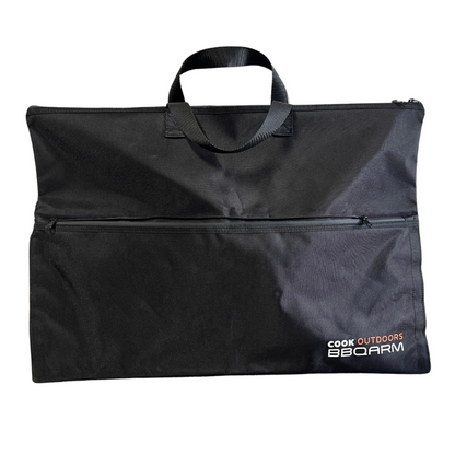 BBQARM tray carry bag for storing and transporting BBQARM tray for caravan and camping use