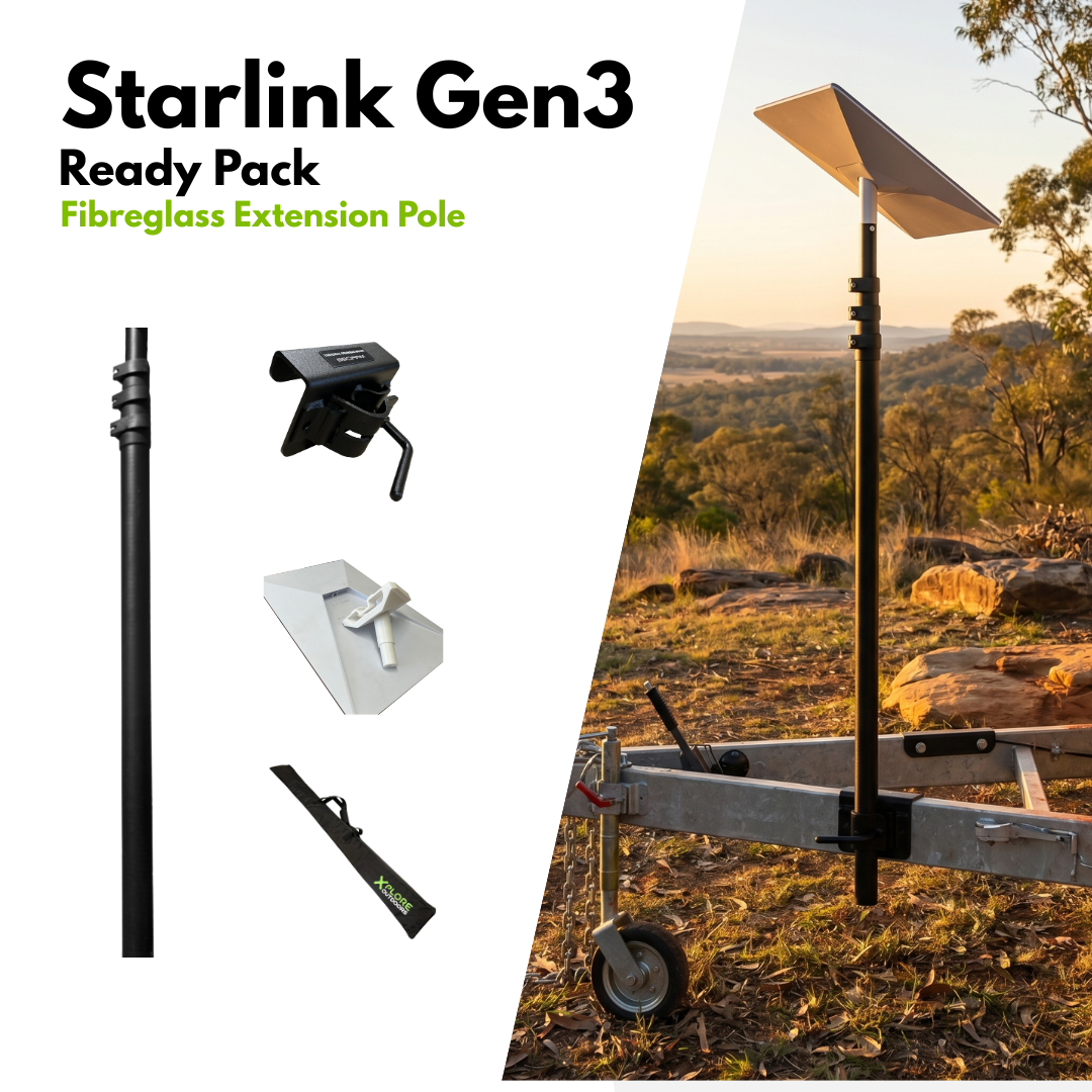 Starlink Gen 3 Ready Pack - Fibreglass Extension Pole