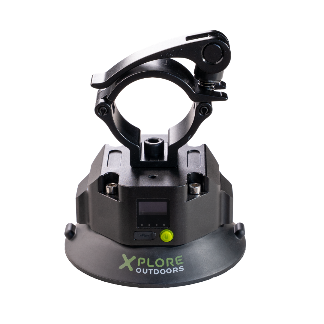 Xplore Outdoors adjustable pole clamp for suction cap 2