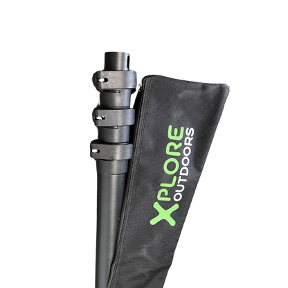 Xplore Outdoors extension pole carry bag for storing and transporting Starlink RV extension pole
