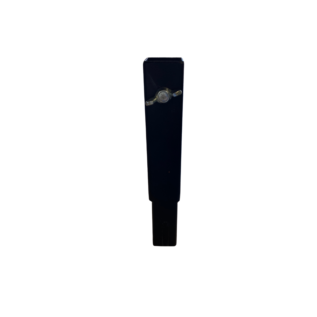 BBQARM tray riser extension for swing away arm height adjustment